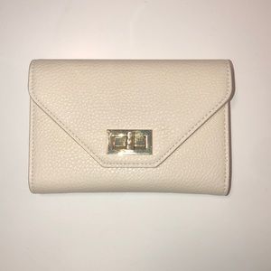Charming Charlie Cream Wallet